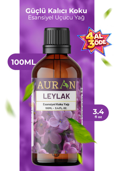 AURAN Leylak Esansiyel Uçucu Koku Yağı Ortam Kokusu Doğal Yağ Sihirli Küre Ho...