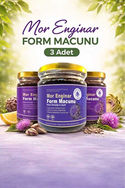 Zenvia Store Mor Enginar Form Macunu 240 Gr X 3 Adet