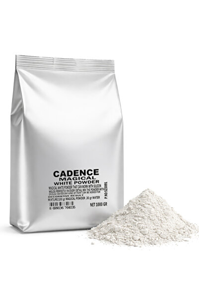 Cadence Boya Cadence Taş Tozu 1KG - Profesyonel Kokusuz Beyaz Taş Tozu