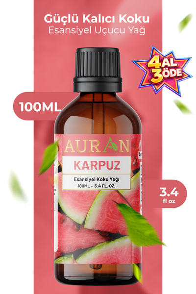 AURAN Karpuz Esansiyel Uçucu Koku Yağı Ortam Kokusu Doğal Yağ Sihirli Küre Ho...