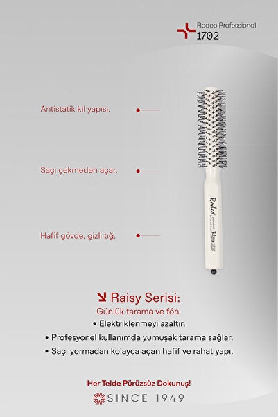 RODEO Professional Raisy 1702 Hair Blow Dry Brush