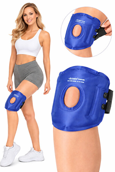 ZEMRA Diz Için Termojel Sıcak Soğuk Kompres Kumaş Buz Jel Çırtlı Diz Bölgesi ...