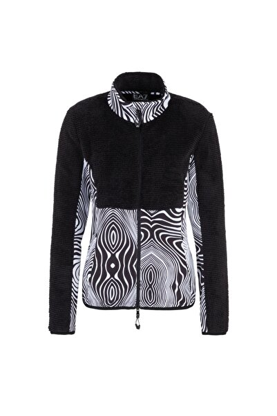 Emporio Armani Women's Fleece EA7 FZ-White/Black-XL