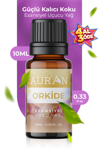 AURAN Orkide Esansiyel Uçucu Koku Yağı Ortam Kokusu Doğal Yağ Sihirli Küre Ho...