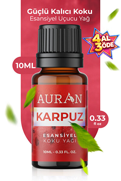 AURAN Karpuz Esansiyel Uçucu Koku Yağı Ortam Kokusu Doğal Yağ Sihirli Küre Ho...