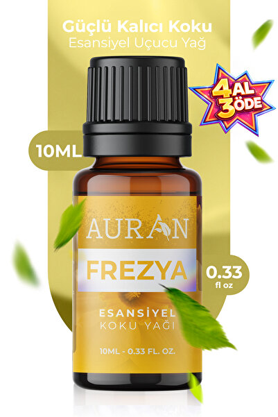 AURAN Frezya Esansiyel Uçucu Koku Yağı Difüzor Esansı Buhurdanlık Yağı Aromat...