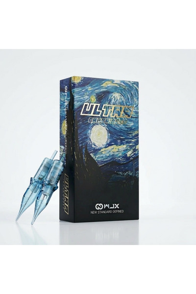 WJX Ultra Cartridges - 1003 RS Round Shader Medium Taper - Kartuş Dövme İğnesi
