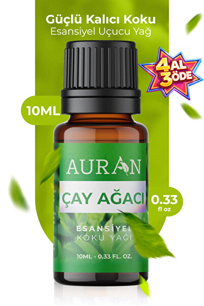 AURAN Çay Ağacı Esansiyel Uçucu Koku Yağı Ortam Kokusu Doğal Yağ Sihirli Küre...