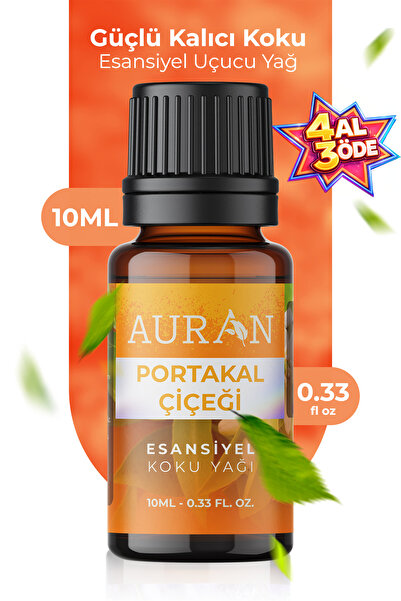 AURAN Portakal Çiçeği Esansiyel Uçucu Koku Yağı Difüzör Esansı Buhurdanlık Ya...