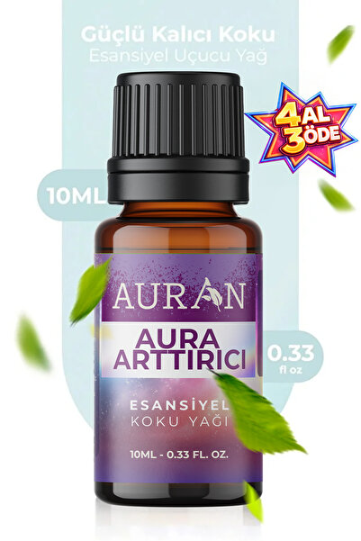 AURAN Aura Arttırıcı Sinerji Karışım Esansiyel Uçucu Yağ Buhurdanlık Yağı Aro...