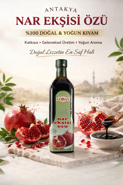 LOBAS Antakya Saf Nar Ekşisi Özü 1 Lt 1 Adet