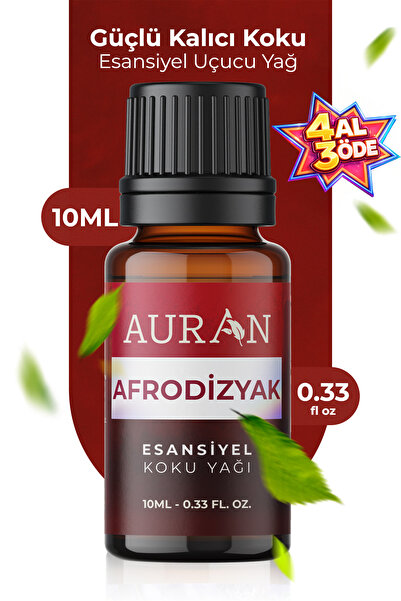 AURAN Afrodizyak Esansiyel Uçucu Koku Yağı Difüzör Esansı Buhurdanlık Yağı Ar...