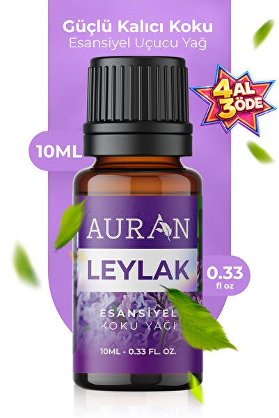 AURAN Leylak Esansiyel Uçucu Koku Yağı Difüzör Esansı Buhurdanlık Yağı Aromat...