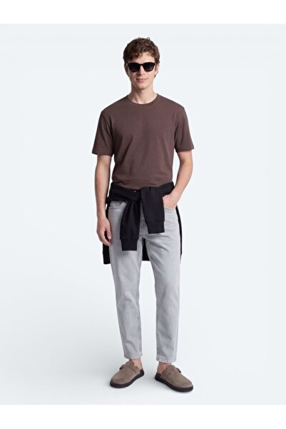 Kip Коричнева однотонна футболка