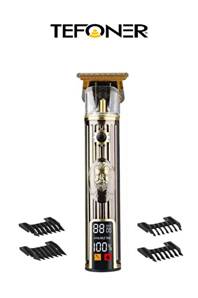 TEFONER مكينة حلاقة رجالي احترافية أداء قوي بلمسة واحدة،آمنة على البشرة وتحدي...