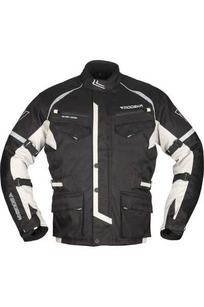 Modeka TAREX WATERPROOF CEKET SİYAH GRİ