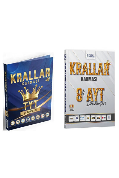Krallar Karması TYT 8 li Denemeleri ve AYT Denemeleri Seti 2026