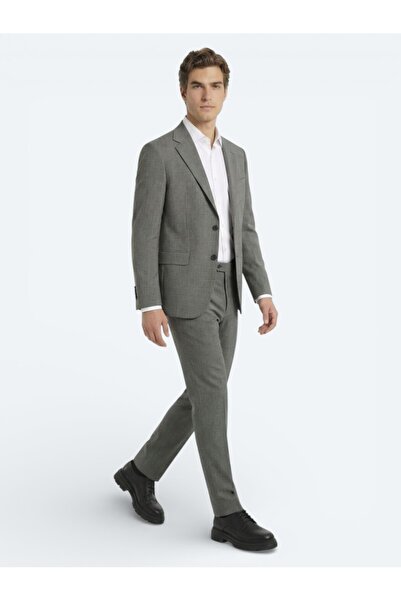 Kip بدلة من مزيج الصوف باللون البني الفاتح