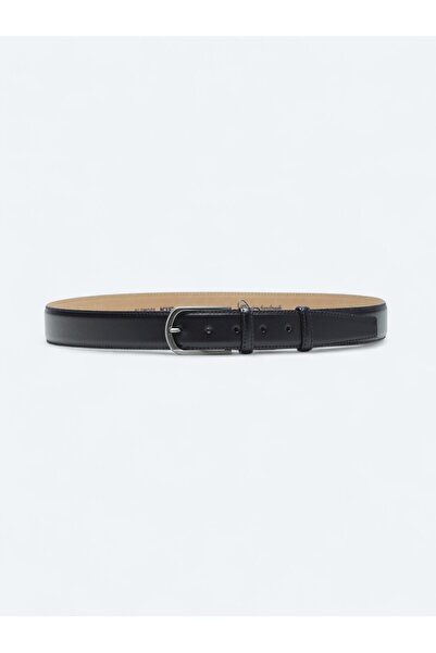 Kip حزام جلد 100% باللون الأزرق الداكن