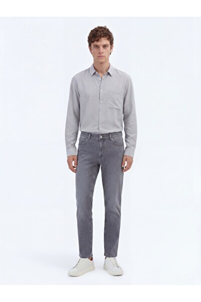 Kip Сірі джинси Slim Fit з бавовняною сумішшю