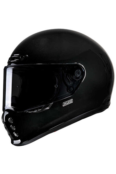 HJC V10 Retro Kapalı Motosiklet Kaskı Siyah