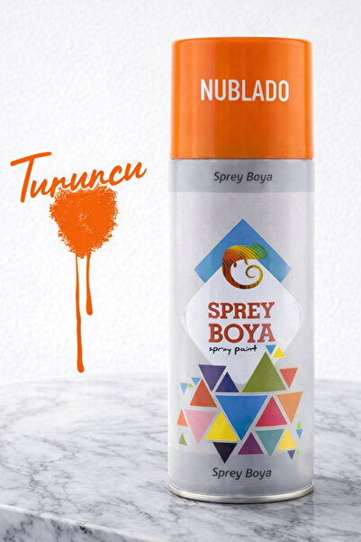 NUBLADO 400 ml Metal Ahşap Beton Yüzeylere Uygun Sprey Boya Hobi Dekoratif Am...