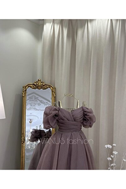 vanus fashion فستان سهرة ( 2 لونين) 3977