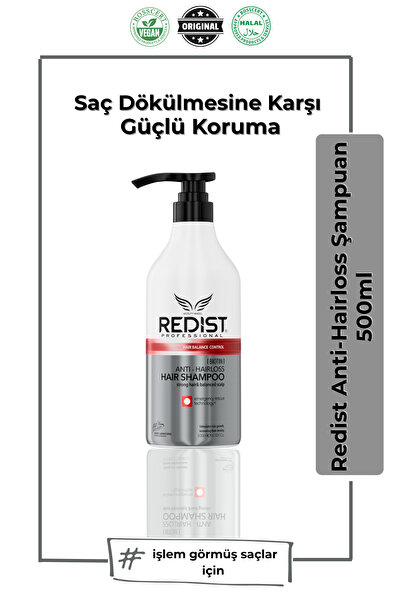 Redist Saç Dökülme Engelleyici Koruma Şampuanı 500 ml