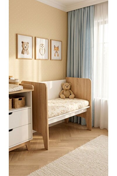 Pratico Elisa Anne Yanı Beşik Karyola | Bebek Beşiği | Park Karyola | Montess...