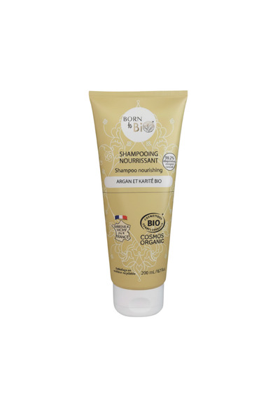 Born to Bio شامبو مغذي بالأرغان وزبدة الشيا 200 مل، للعناية بالشعر الجاف، صنع...