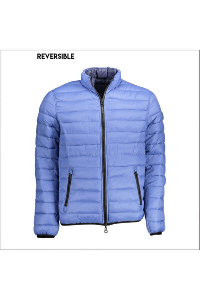 U.S. Polo Assn. Ανδρικό μπουφάν πόλο Η.Π.Α., αναστρέψιμο, ναυτικό μπλε, με φε...