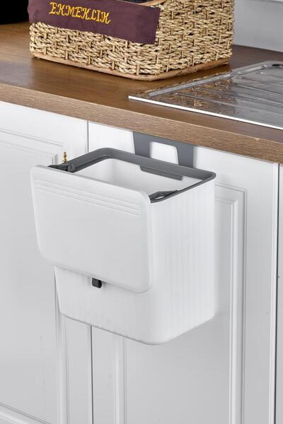 origa Zahmetsiz Temizlik, Yerden Tasarruf Sağlayan Beyaz Asılabilir Mutfak Çö...