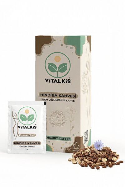 VİTALKİS Hindiba Kahvesi 1 Aylık - ( 30 Kullanım ) - Yeni Nesil Hindiba Kahvesi