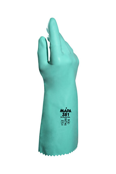 MAPA PROFESSIONAL قفاز كيميائي مابا الترا نتريل 381 35 سم