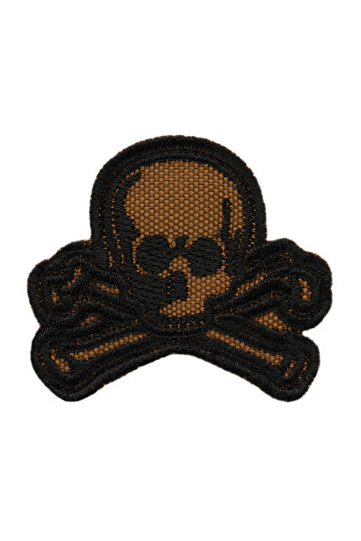 M-TAC Patch Old Skull - Coyote Negru