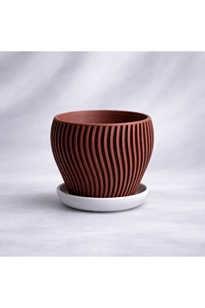 Homentum Ghiveci decorativ Elvo – decor modern, plante mici - 10 cm