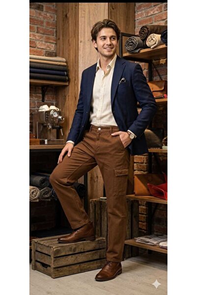 DENIM DENIM Men's Cargo Pants Relaxed Fit