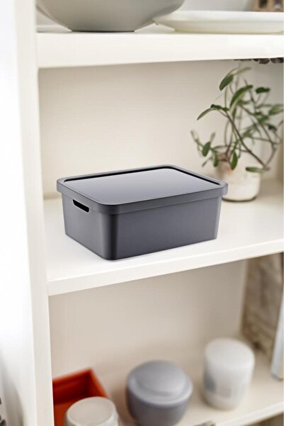 Smartware Stafi Multi-Purpose Box with Lid 12 Lt