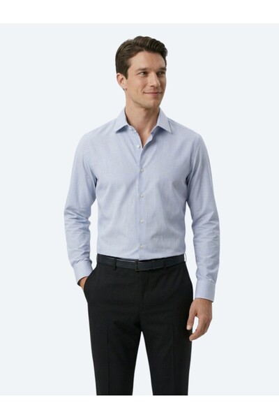 Kip Сіра сорочка класичного крою з бавовняної суміші