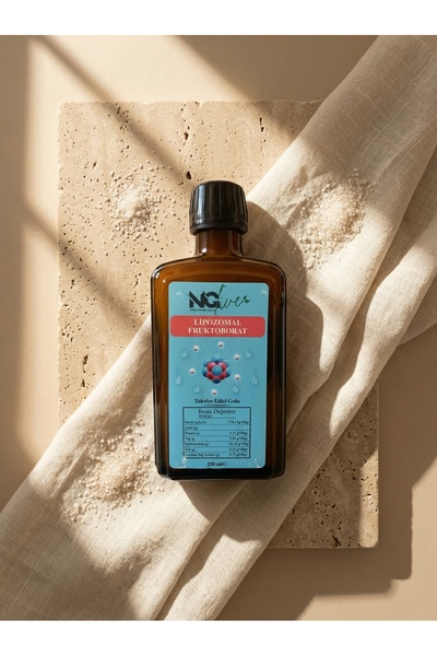 NGLIVE Kalsiyum Fruktoborat Lipozomal Takviye 250 mL Kemik Eklem Kolajen Hücr...