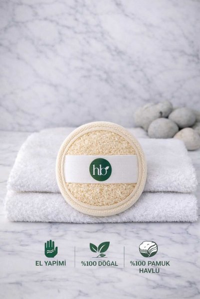 HB Organik Doğal Ürünler Pumpkin Fiber Bath Face and Body Scrub (Exfoliating)