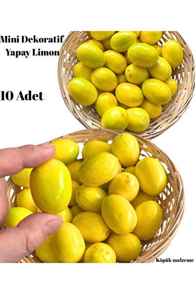 Home Yapay Mini Limon , Dekoratif Köpük Mini Limon