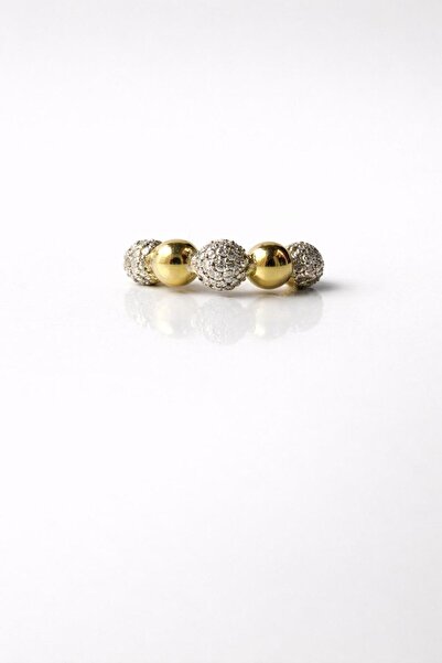 Theory Jewelry خاتم ثيورينج-3 مرصع بالخرز والأحجار الكريمة |   فولاذ مقاوم لل...