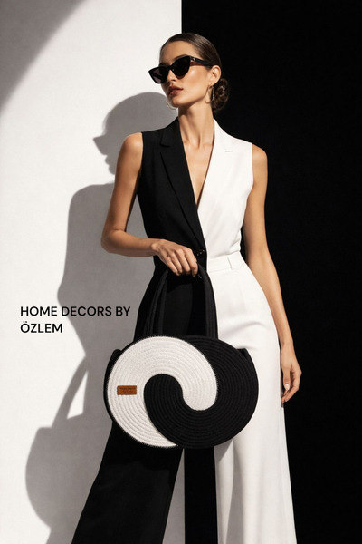 home decors by özlem Hasır omuz çantası plaj çantası günlük çanta kol çantası...