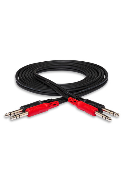 HOSA CSS-202 Dual 1/4" TRS (M) - 1/4" TRS (M) Cablu de balansier 2 m.