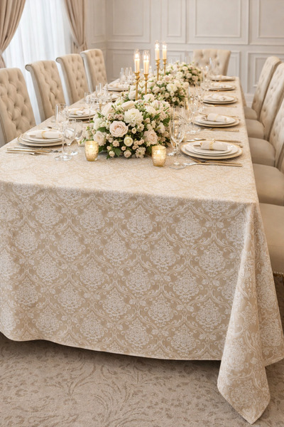 OEM Fata de masa bumbac 100% , teflonata, IMPERMEABILA 180×300cm