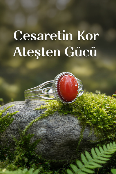 Taş Sandığı خاتم من حجر العقيق الصلب - لا يتأكسد