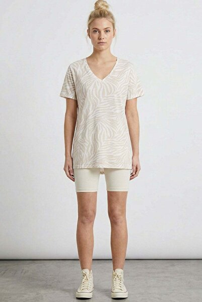 COTENCONCEPT Tricou cu decolteu în V basic amestec de viscoză