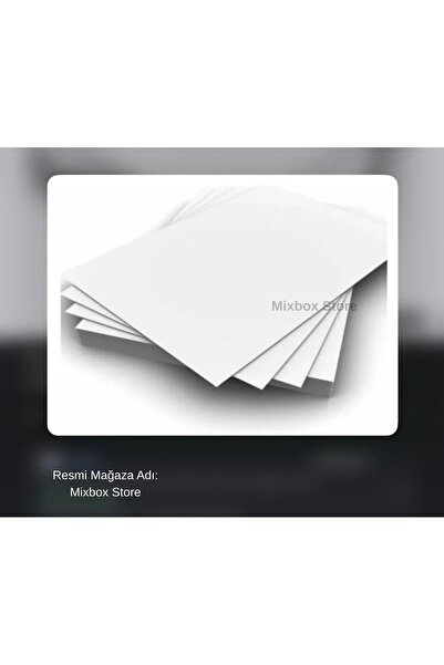 Mix A4 kağıt-tekli -1 Adet