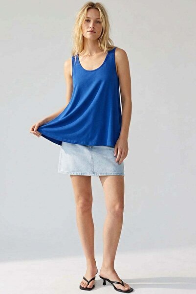 COTENCONCEPT A-Line Comfortable Fit Basic Thick Strap Athlete T-Shirt